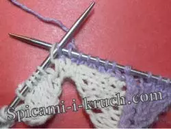 Technique nga Enterlak Knitting Positle alang sa mga nagsugod sa paghulagway ug litrato