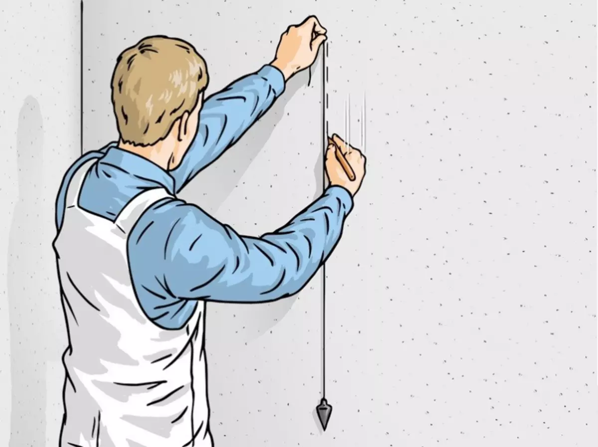 Bagaimana untuk mencekik kertas dinding tanpa persimpangan (foto dan video)