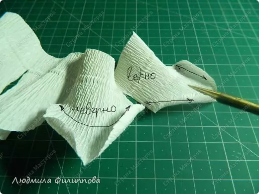 Как да направите роза от хартия със собствените си ръце и етапи: схема с видео