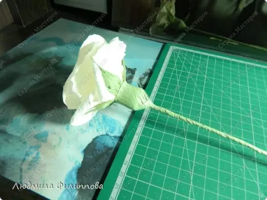 Cum să faci un trandafir de hârtie cu mâinile tale cu ușurință și etape: schemă cu video