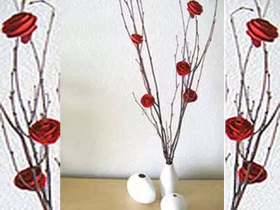 کاغذ سے گلاب کیسے بنائیں اپنے ہاتھوں سے آسانی سے اور مراحل: ویڈیو کے ساتھ سکیم