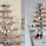 Sådan udskiftes juletræet i interiøret for det nye år?