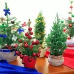 Bagaimana cara mengganti pohon Natal di interior untuk tahun baru?