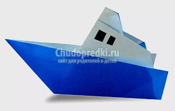 Paano Gumawa ng Boat Boat: Mga Tagubilin sa Step-by-Step Origami na may Mga Larawan at Video