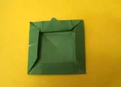 How to make a frog of paper, which jumps: Scheme with photos and video