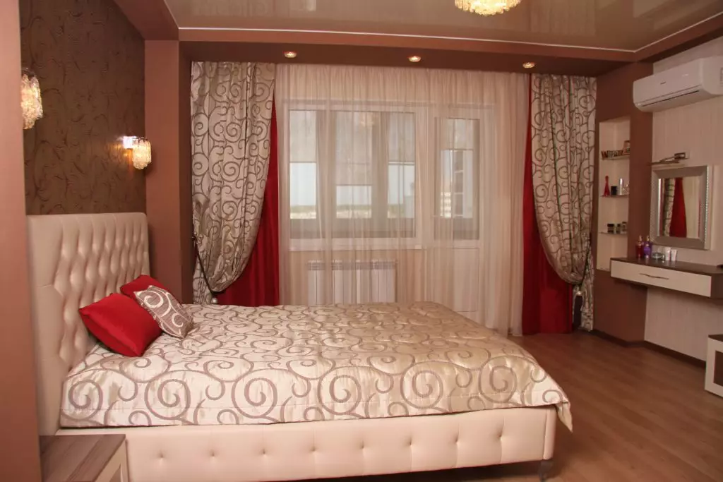 Tạo một thiết kế cho một phòng ngủ nhỏ gồm 11 mét vuông. M: Mở rộng chức năng