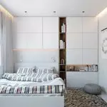 11 वर्ग मीटर के एक छोटे से बेडरूम के लिए एक डिजाइन बनाएँ। एम: कार्यक्षमता का विस्तार करें