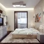 Δημιουργήστε ένα σχέδιο για ένα μικρό υπνοδωμάτιο 11 τετραγωνικών μέτρων. M: Επέκταση λειτουργικότητας