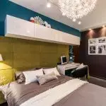 Erstellen Sie ein Design für ein kleines Schlafzimmer von 11 Quadratmetern. M: Funktionalität erweitern