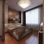 Crea un design per una piccola camera da letto di 11 metri quadrati. M: espandere la funzionalità