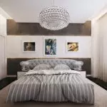 枝形吊灯应该在卧室的内部：最佳选择和选择的细微差别的照片