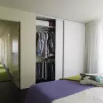 ड्रेसिंग रूम के साथ बेडरूम: डिजाइन पर डिजाइन और टिप्स का फोटो