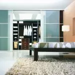 Guļamistaba ar ģērbtuvi: foto dizains un padomi par dizainu