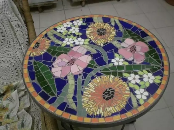 Mosaico no interior Decor - Ideas, Consellos, Opcións de uso (45 fotos)