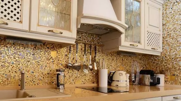 Mosaïque dans le décor intérieure - idées, conseils, options d'utilisation (45 photos)