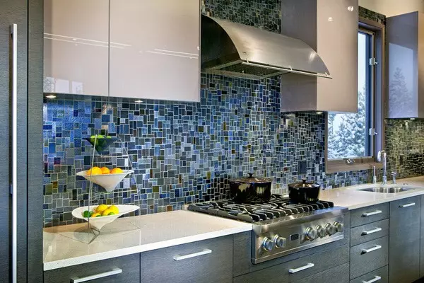 Mosaïque dans le décor intérieure - idées, conseils, options d'utilisation (45 photos)