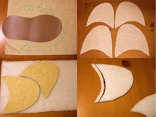 Kako šivati ​​meke kuće papuče s vlastitim rukama - master klase u slikama