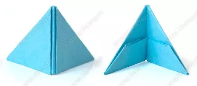 Origami üçin nädip bir model düzmeli: wideo çalt we aňsat shema görä ýuwuň