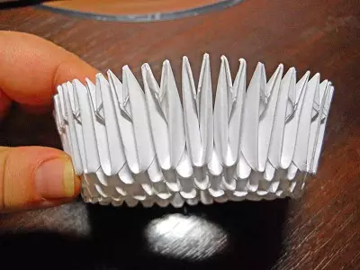 Kako napraviti modul za origami: labud prema shemi sa video zanimljivim i jednostavnim
