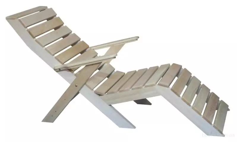 Hoe een houten chaise longue te maken met haar eigen handen