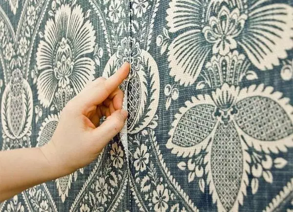 Technologie de finition et tissu mural de draperie