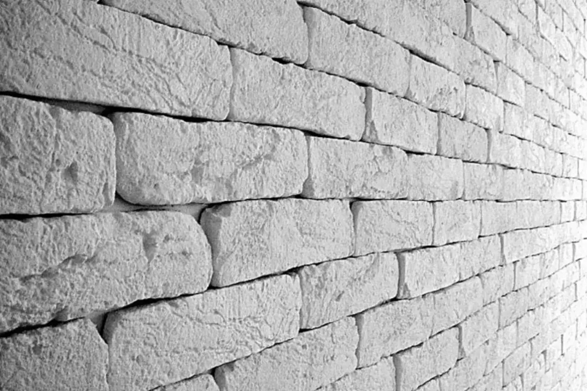 Камень искусственный Monte Alba Вельс БРИК белый 0.75 м²