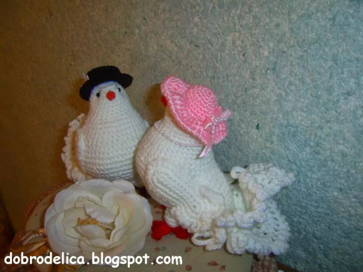 Como amarrar um crochet de pombo