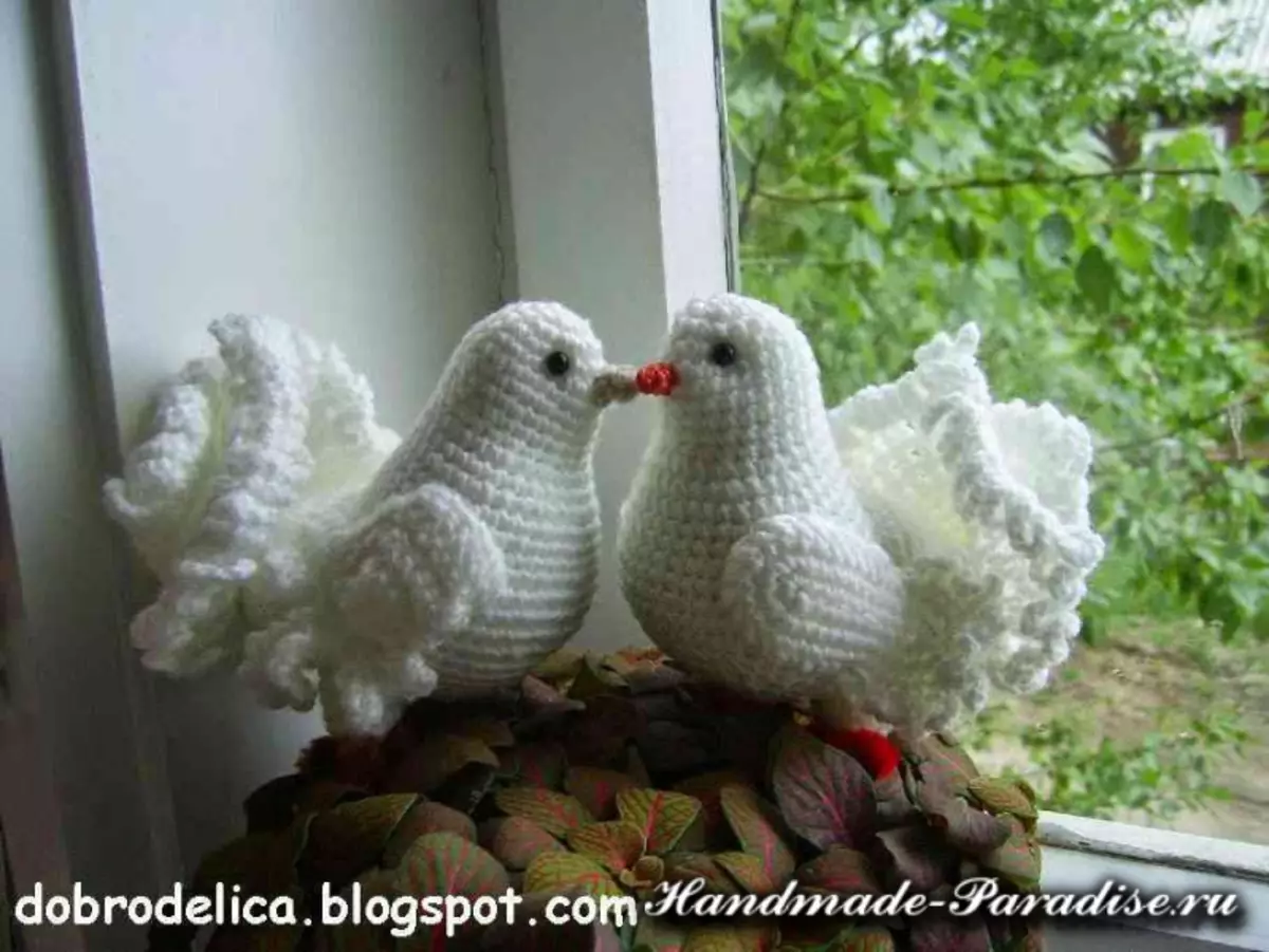 Cara dasi crochet merpati