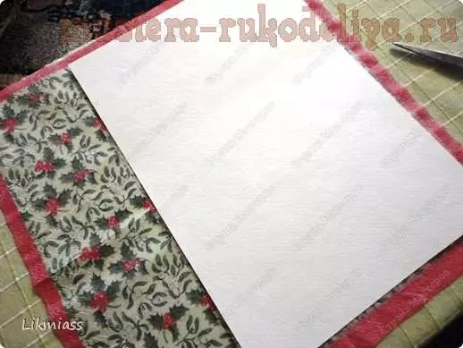 Papier pour Scrapbooking avec vos propres mains du papier peint par classe de maître