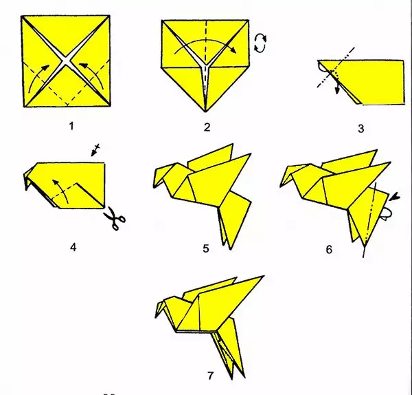 Paperoplasty: Ordninger for nybegynnere og for barn med bilder og video