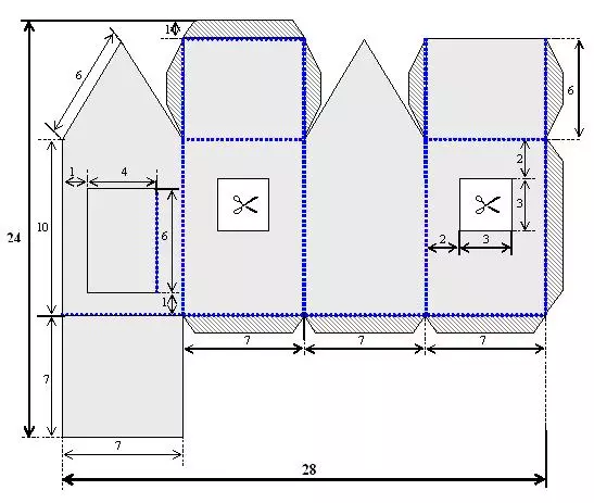 Paperoplasty: Skema untuk pemula dan untuk anak-anak dengan foto dan video