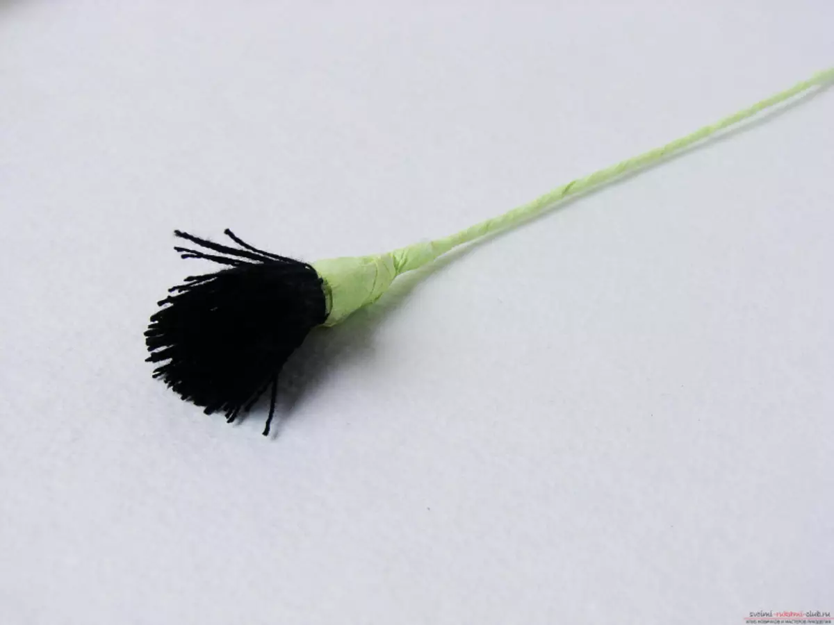 Floarea de porumb de hârtie cu propriile sale mâini: Clasa Master cu șabloane