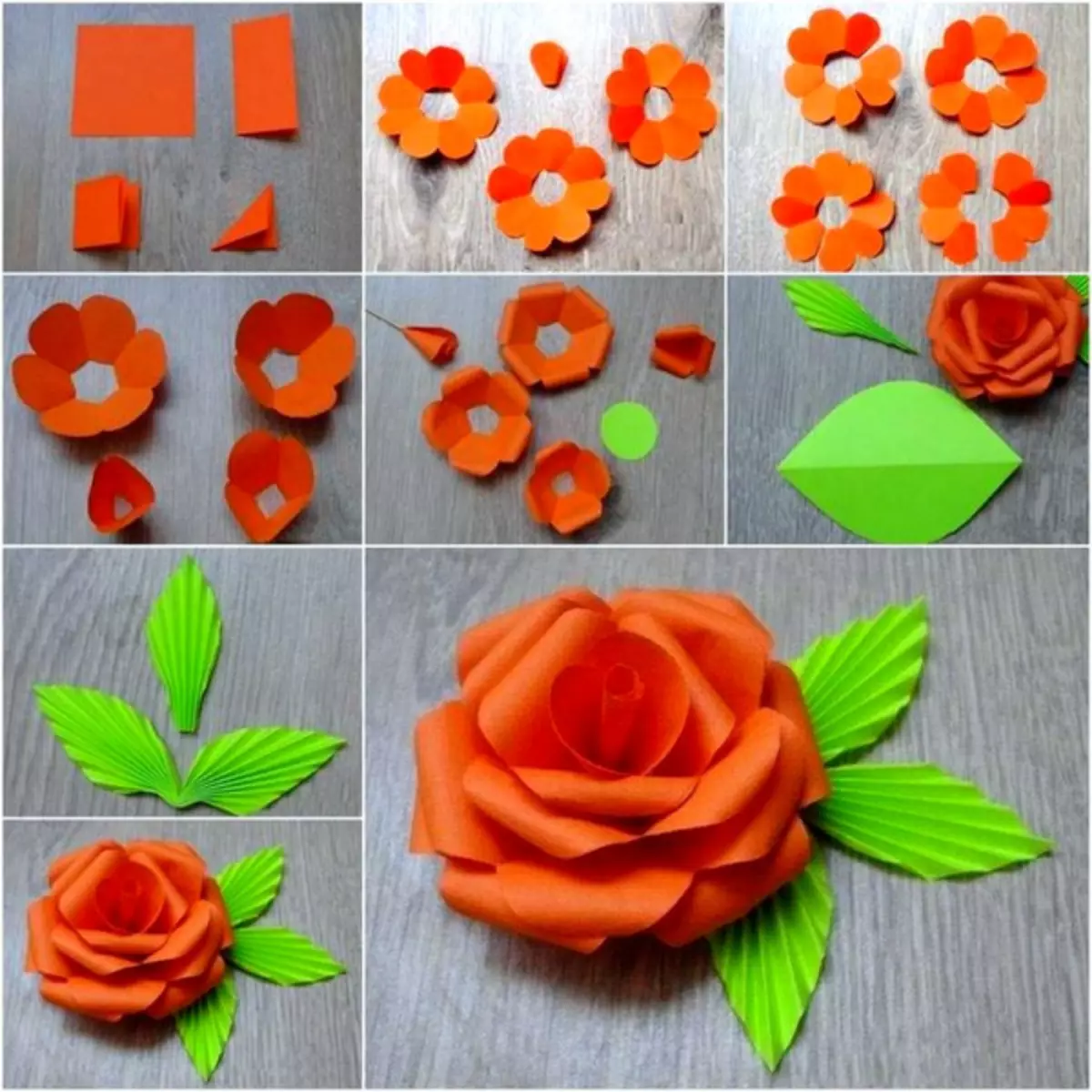 DIY DIY (Papercoplasty) från krämigt papper med scheman