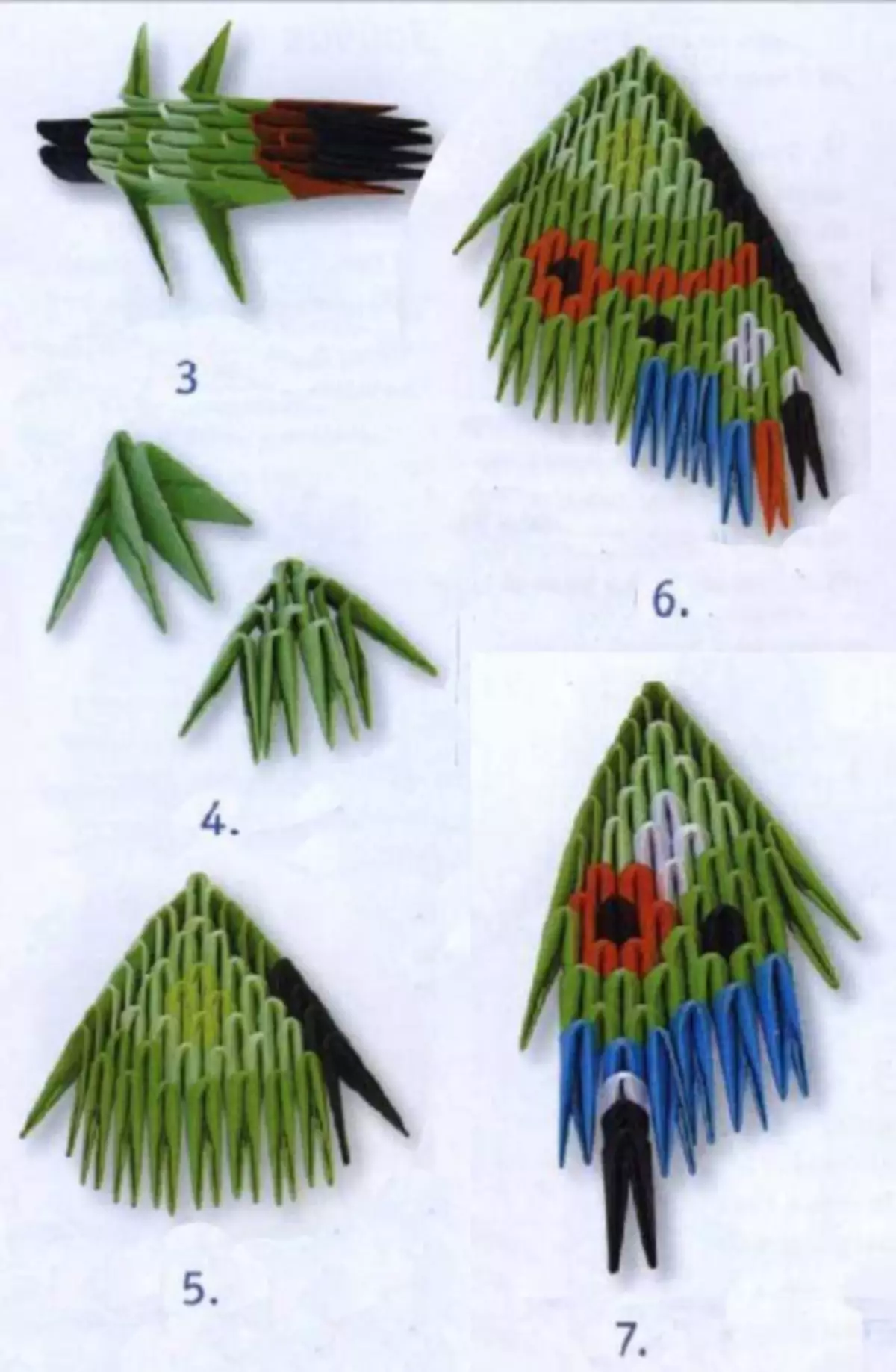 Origami Butterfly: fakturen eta moduluen eskema sinplea argazki eta bideoarekin