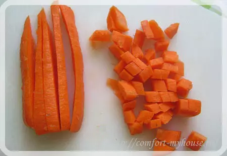 Kebocoran lazat: Resipi dengan wortel