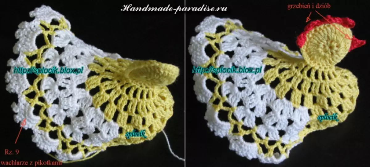 ஒரு crochet சிக்கன் கட்டி எப்படி