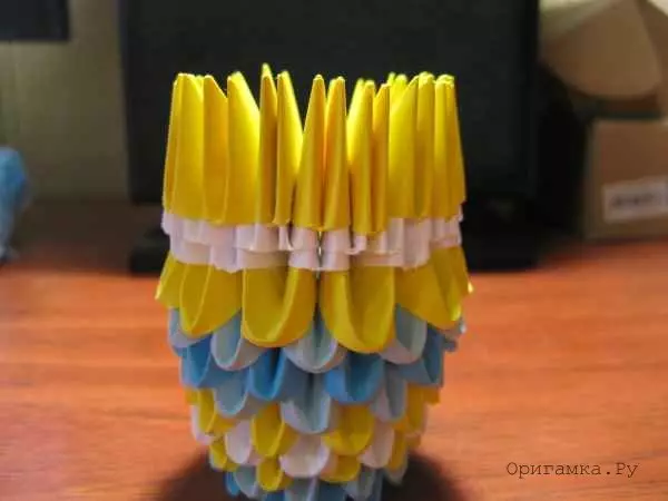 El gerro de paper ho feu: origami modular per a nens amb vídeo