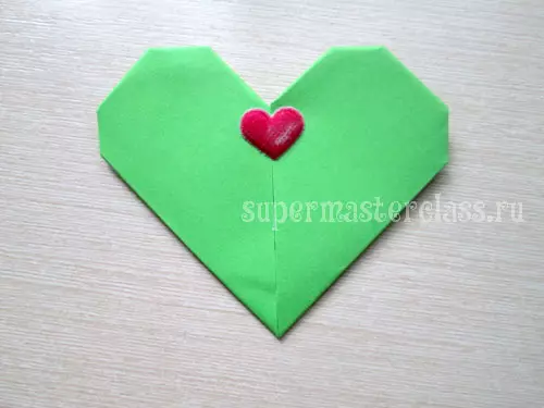 Valentine origami do-it-yourself: clasa master cu scheme