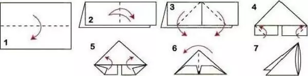 Valentine Origami fai-it-te stesso: master class con schemi