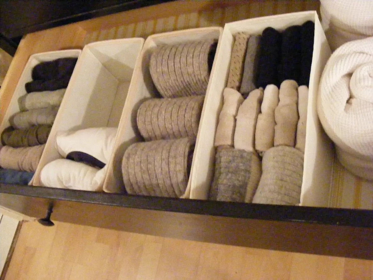 Underkläder, kosmetika och 10 saker som kan lagras i sko lådor