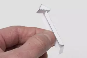Papir harmonika: håndverk i origami teknikk med ordninger