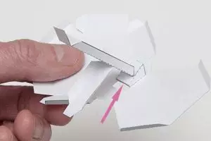 Кәгазь гармоника: схемалар белән Оригами техникасында һөнәрләр