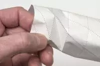 ເຈ້ຍ harmonica: ຫັດຖະກໍາໃນເຕັກນິກໃນ origami ກັບໂຄງການ