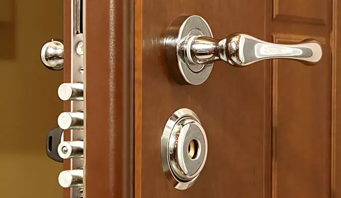 Sêwirana Door Lock: Cûre, avahî, pergala