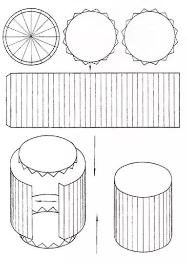 Геаметрычныя фігуры з паперы: робім выраб у тэхніцы арыгамі