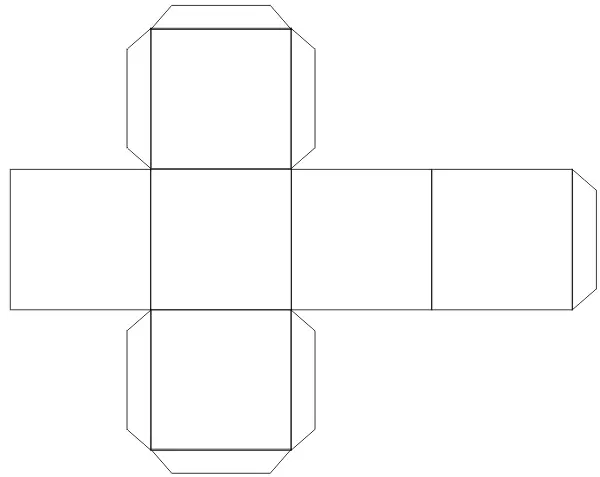 צורות גיאומטריות מנייר: אנו עושים מלאכה בטכניקה של אוריגמי