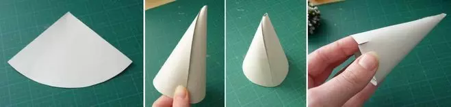 Geometriaj formoj de papero: Ni faras metion en la origami-tekniko