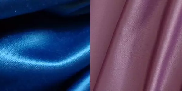 Satuten Fabric: Sammansättning, egenskaper och sorter av material (foto)