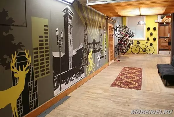 Magazinimi i biçikletave në apartament - 25 ide kreative