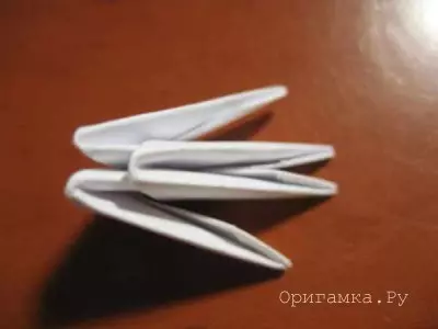 Modulær origami kylling i skallen: Master klasse med monteringsordning